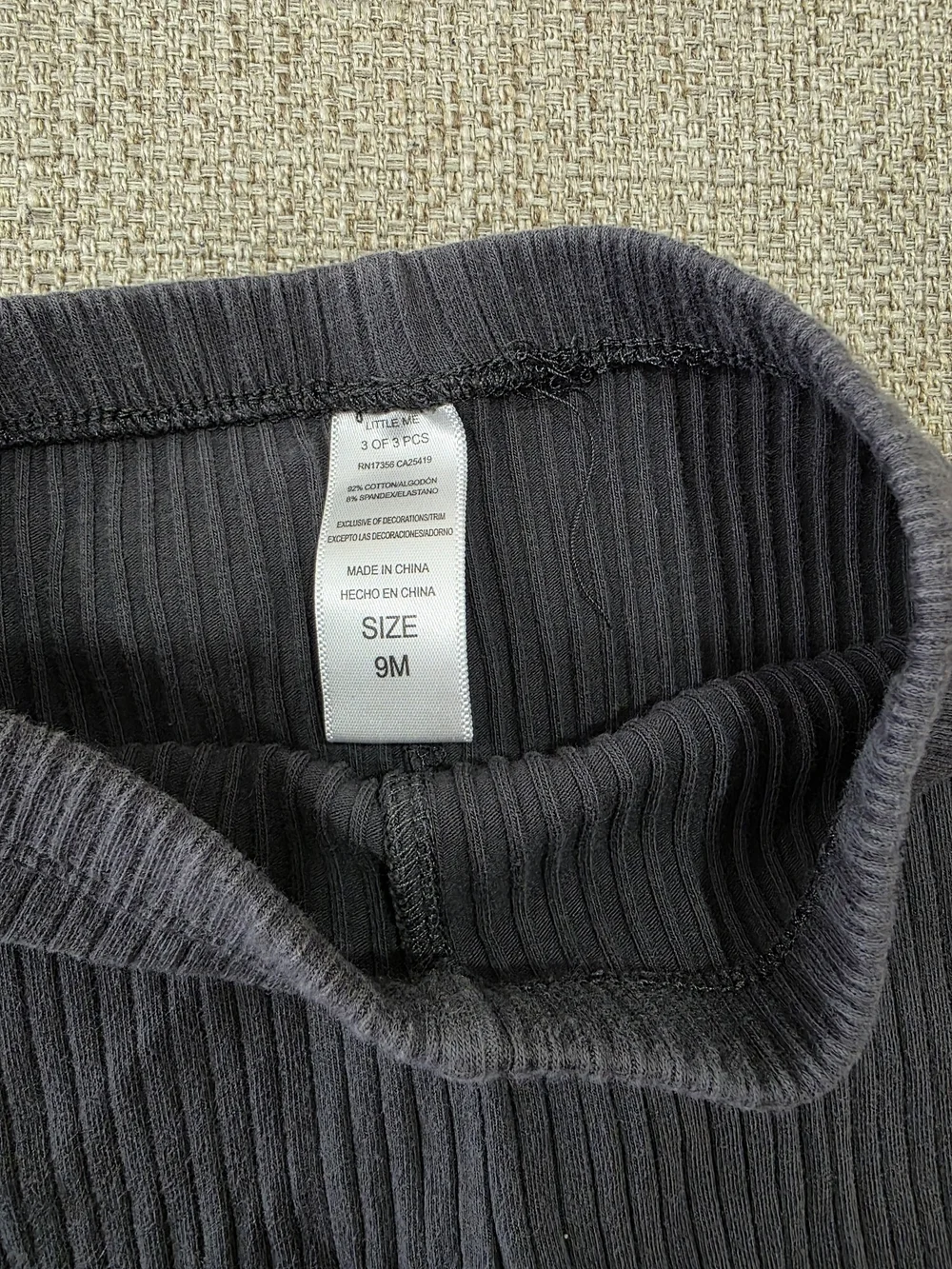 Carter's Gray Kids Leggings Set.